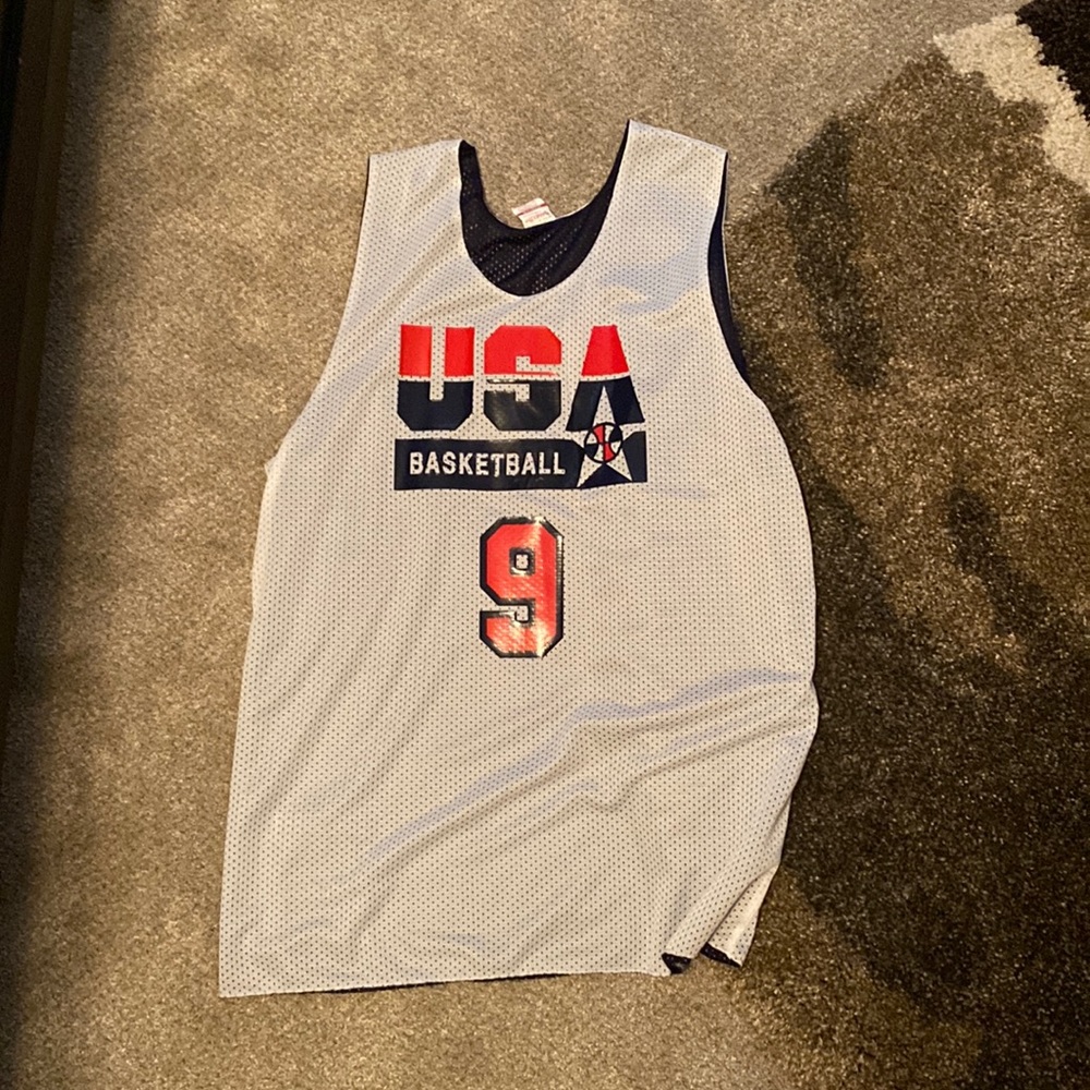 USA BASKETBALL DREAM TEAM MICHEAL JORDAN PRACTICE JERSEY